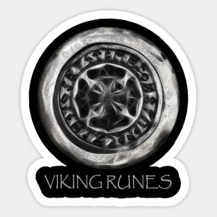 Viking Runes Sticker